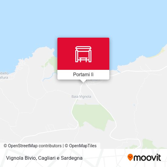 Mappa Vignola Bivio