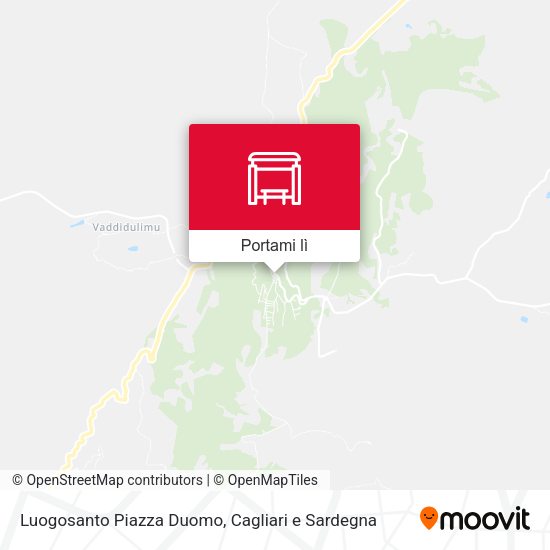 Mappa Luogosanto Piazza Duomo