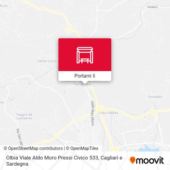 Mappa Olbia Viale Aldo Moro Pressi Civico 533