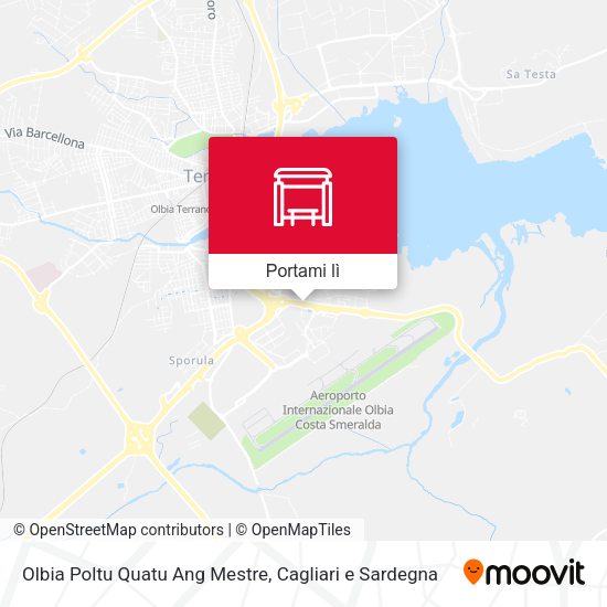 Mappa Olbia Poltu Quatu Ang Mestre