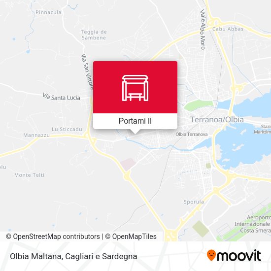 Mappa Olbia Maltana