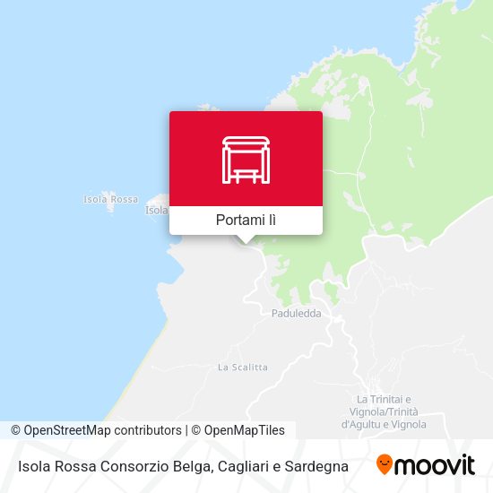 Mappa Isola Rossa Consorzio Belga