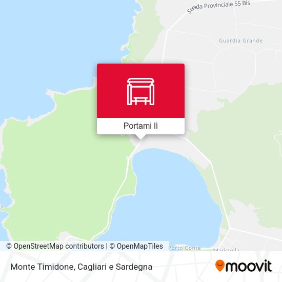 Mappa Monte Timidone