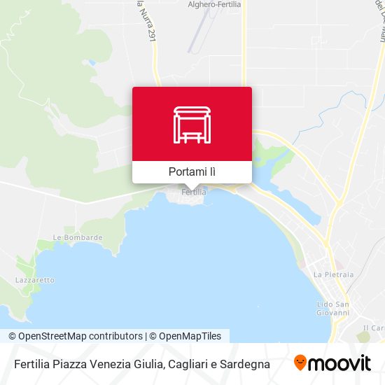 Mappa Fertilia Piazza Venezia Giulia