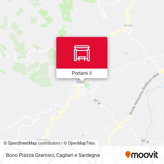 Mappa Bono Piazza Gramsci