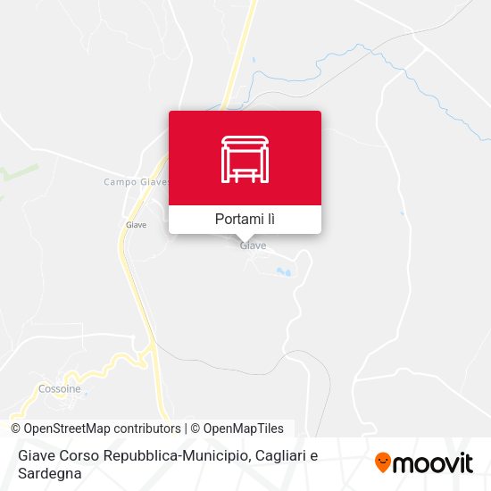 Mappa Giave Corso Repubblica-Municipio