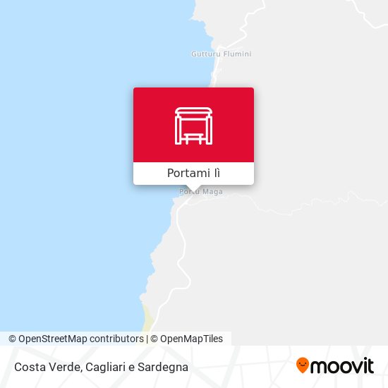 Mappa Costa Verde