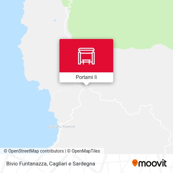 Mappa Bivio Funtanazza