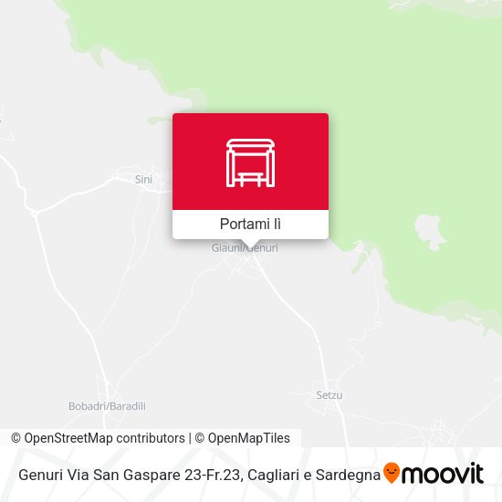 Mappa Genuri Via San Gaspare 23-Fr.23