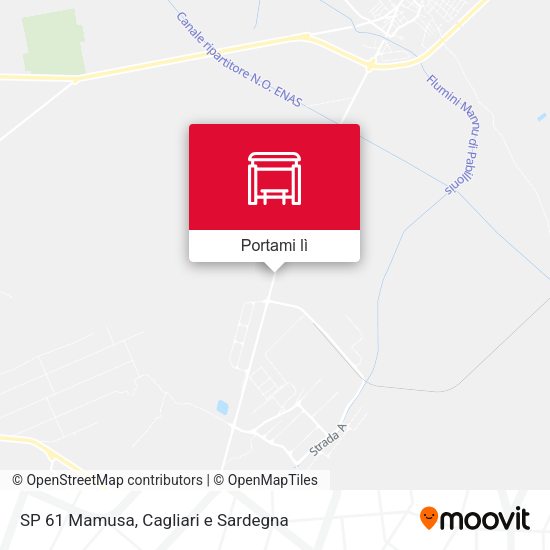 Mappa SP 61 Mamusa