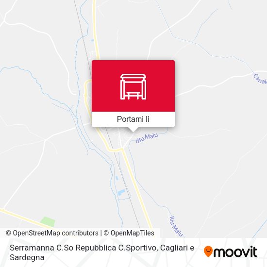 Mappa Serramanna C.So Repubblica C.Sportivo