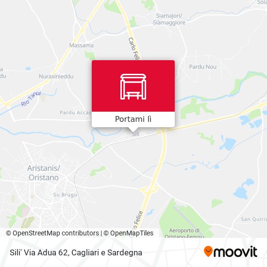 Mappa Sili' Via Adua 62