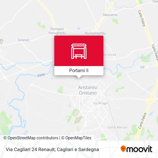 Mappa Via Cagliari 24 Renault