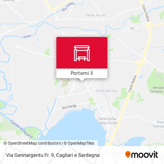 Mappa Via Gennargentu Fr. 9