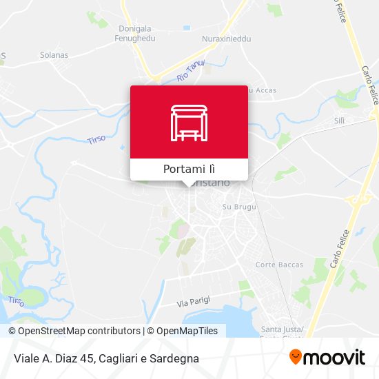 Mappa Viale A. Diaz 45