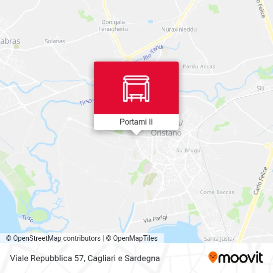 Mappa Viale Repubblica 57