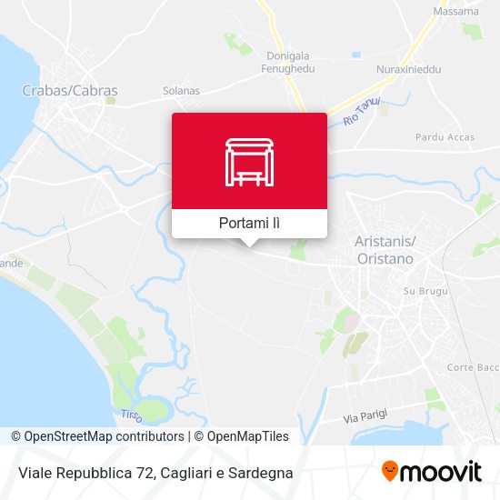 Mappa Viale Repubblica 72