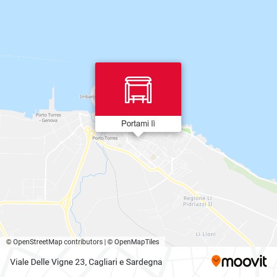 Mappa Viale Delle Vigne 23