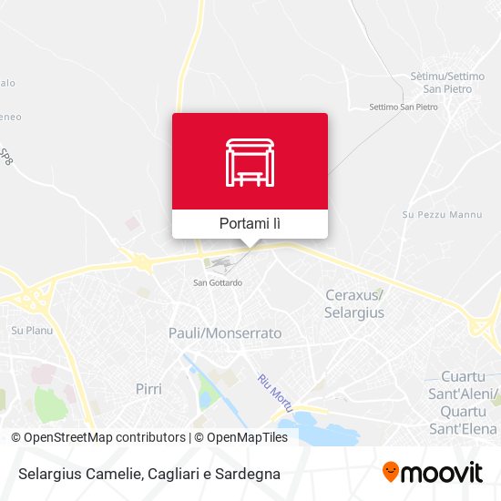 Mappa Selargius Camelie