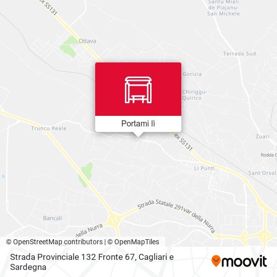 Mappa Strada Provinciale 132 Fronte 67
