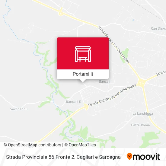 Mappa Strada Provinciale 56 Fronte 2