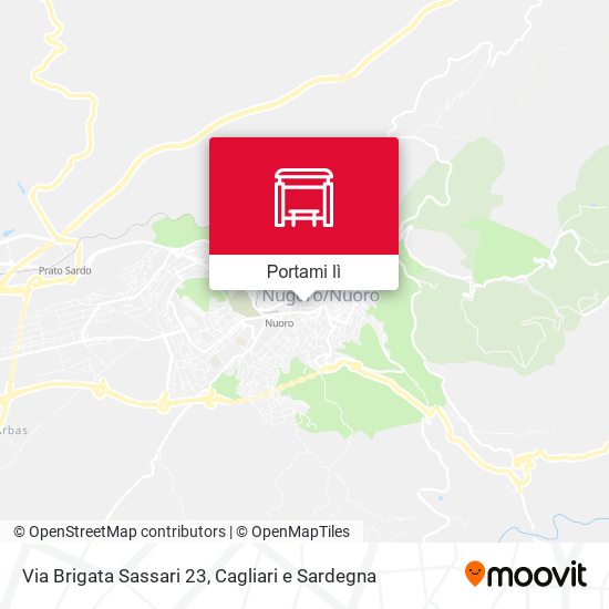 Mappa Via Brigata Sassari 23