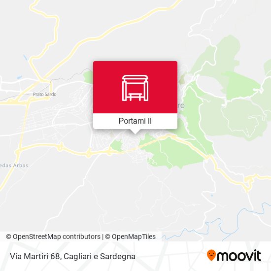 Mappa Via Martiri 68