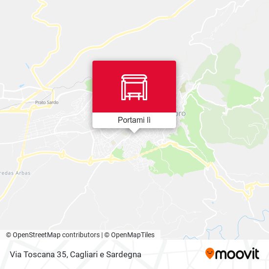 Mappa Via Toscana 35