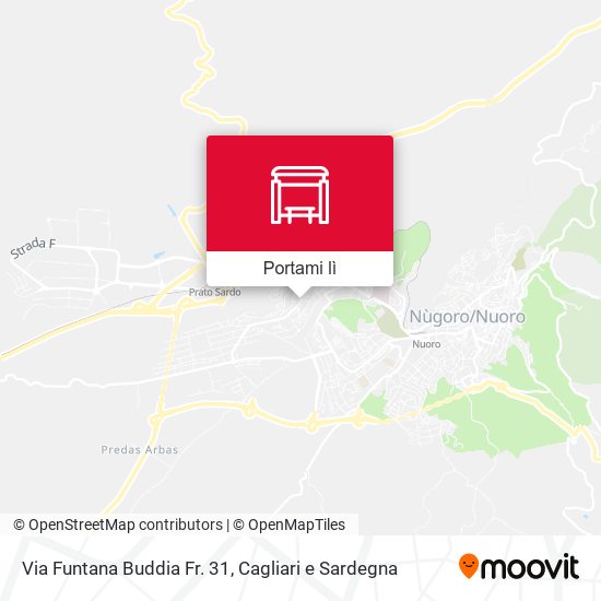 Mappa Via Funtana Buddia Fr. 31