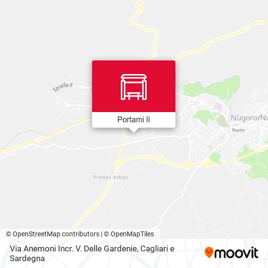 Mappa Via Anemoni Incr. V. Delle Gardenie