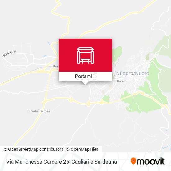 Mappa Via Murichessa Carcere 26