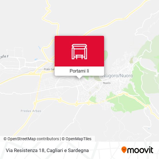 Mappa Via Resistenza 18
