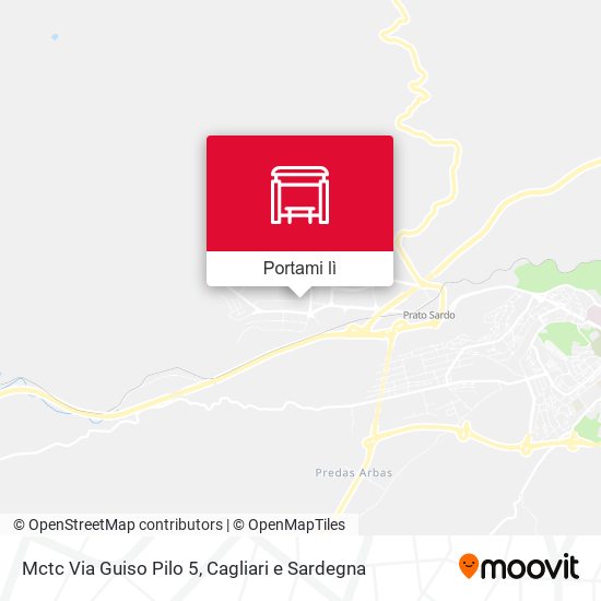 Mappa Mctc Via Guiso Pilo 5