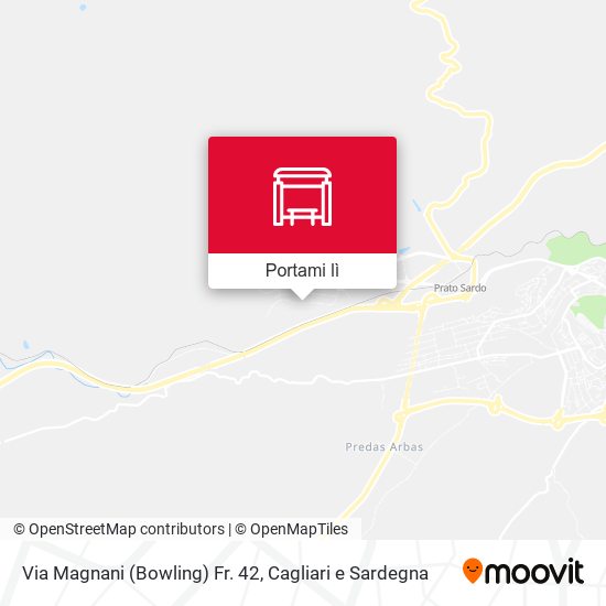 Mappa Via Magnani (Bowling) Fr. 42