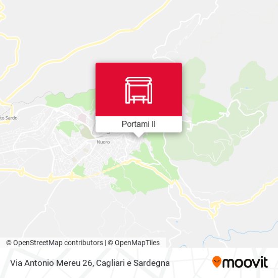 Mappa Via Antonio Mereu 26