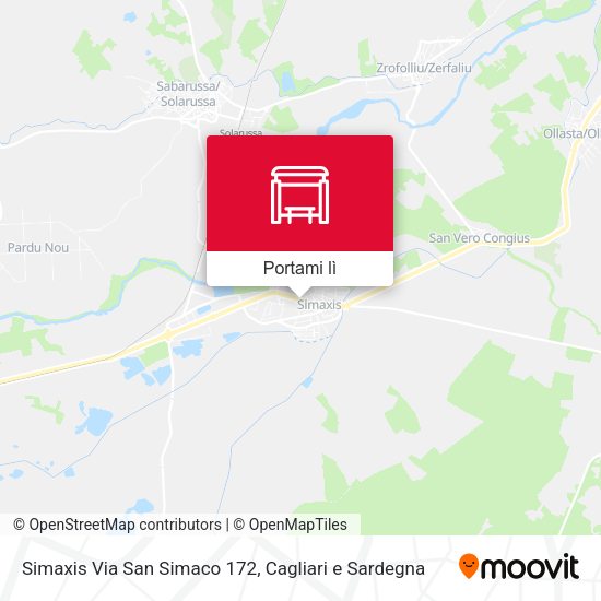 Mappa Simaxis Via San Simaco 172