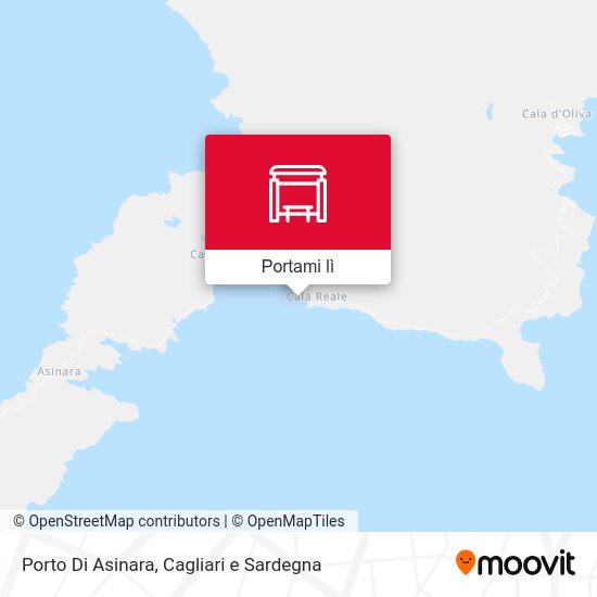 Mappa Porto Di Asinara