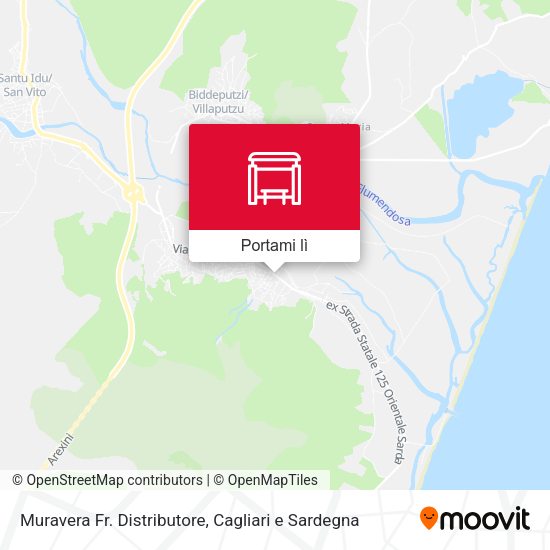 Mappa Muravera Fr. Distributore