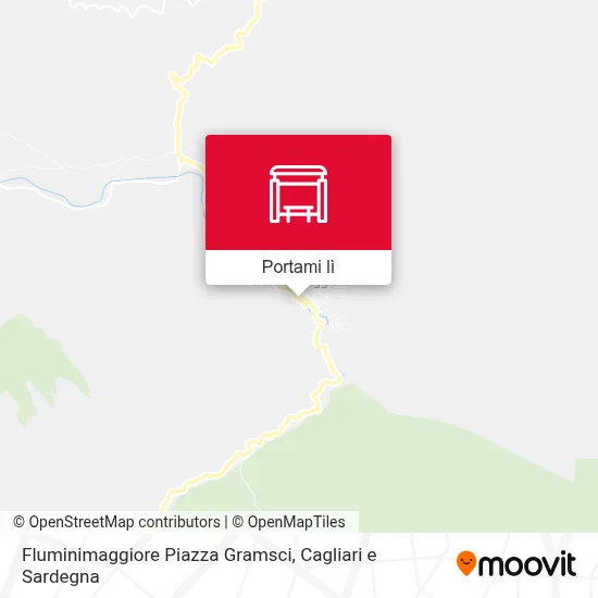 Mappa Fluminimaggiore Piazza Gramsci