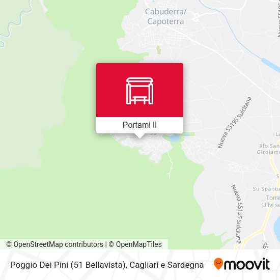 Mappa Poggio Dei Pini (51 Bellavista)