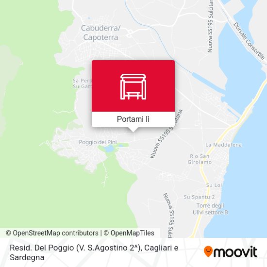 Mappa Resid. Del Poggio (V. S.Agostino 2^)
