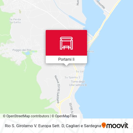 Mappa Rio S. Girolamo V. Europa Sett. D