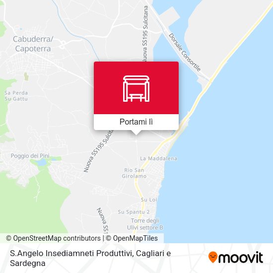 Mappa S.Angelo Insediamneti Produttivi