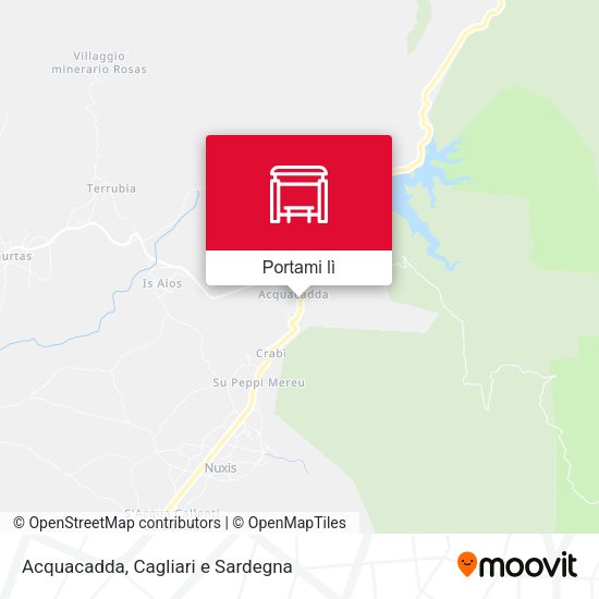 Mappa Acquacadda