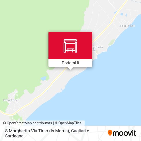 Mappa S.Margherita Via Tirso (Is Morus)