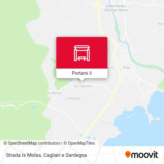 Mappa Strada Is Molas