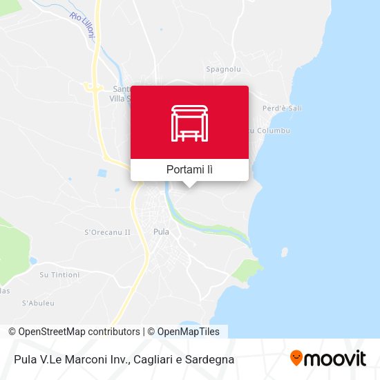 Mappa Pula V.Le Marconi Inv.