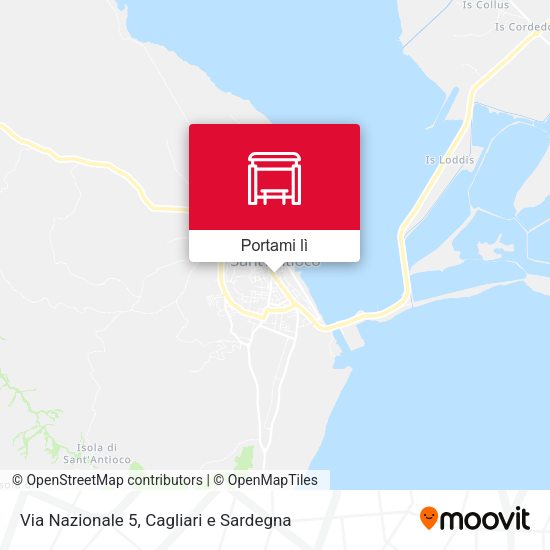 Mappa Via Nazionale 5