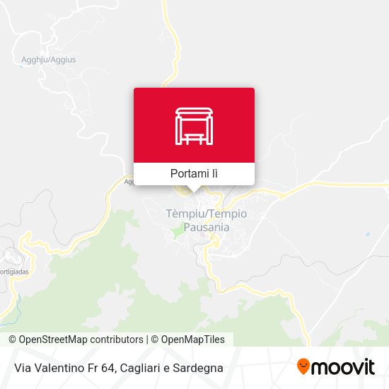 Mappa Via Valentino Fr 64