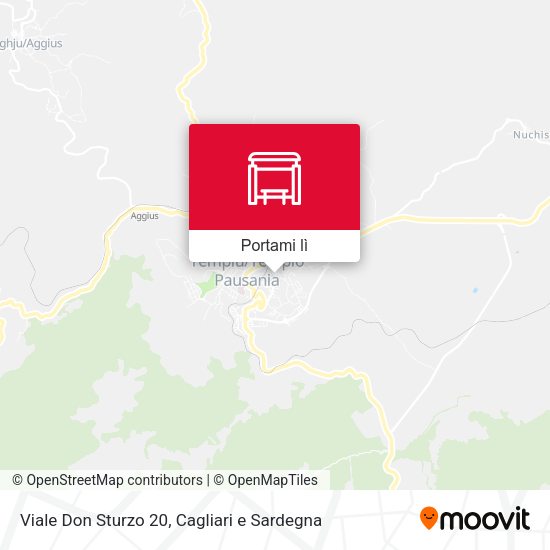 Mappa Viale Don Sturzo 20